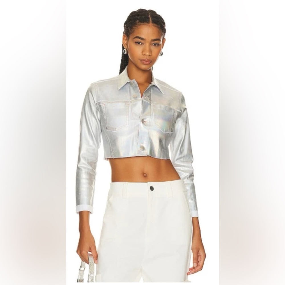 L’AGENCE Wesley Crop Jacket Size M